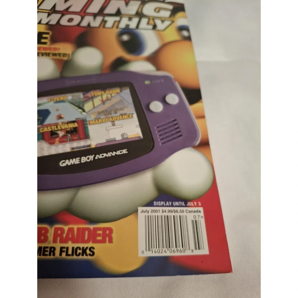 EGM/Electronic Gaming Magazine July 2001 #144 Game Boy Advance Silent Hill 2 Ad